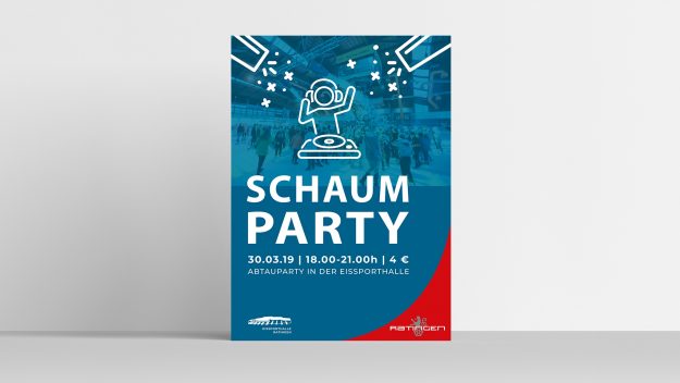 mg-creations-posterdesign-eissporthalle-ratingen-essen-werden-schaumparty-abtauparty